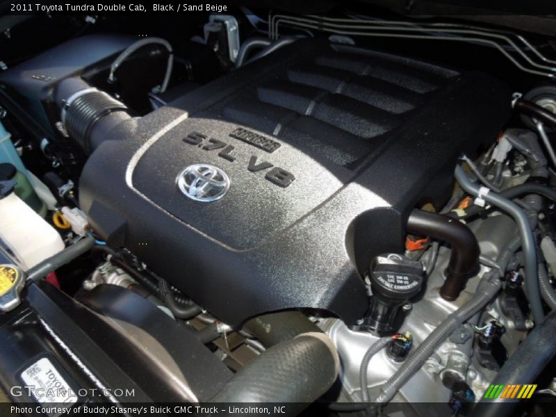 Black / Sand Beige 2011 Toyota Tundra Double Cab