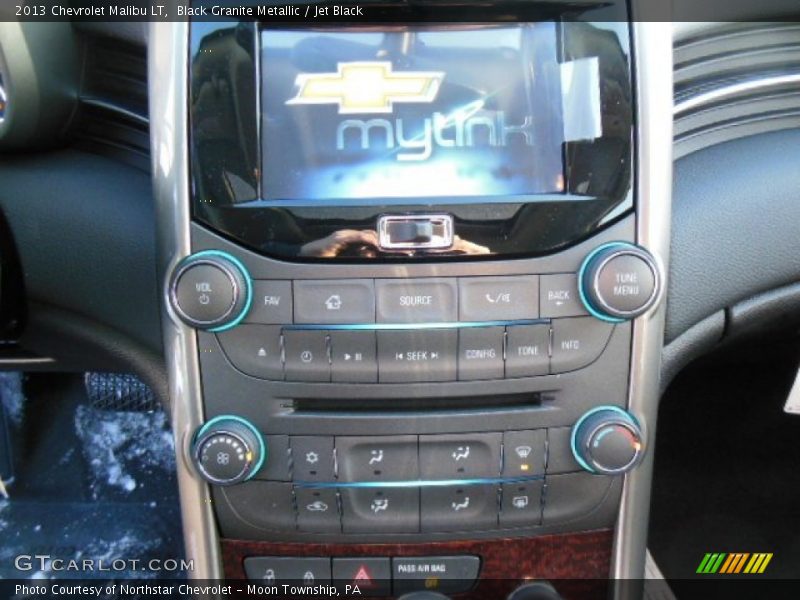 Black Granite Metallic / Jet Black 2013 Chevrolet Malibu LT