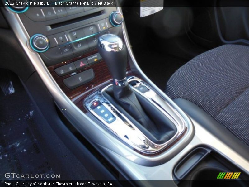 Black Granite Metallic / Jet Black 2013 Chevrolet Malibu LT