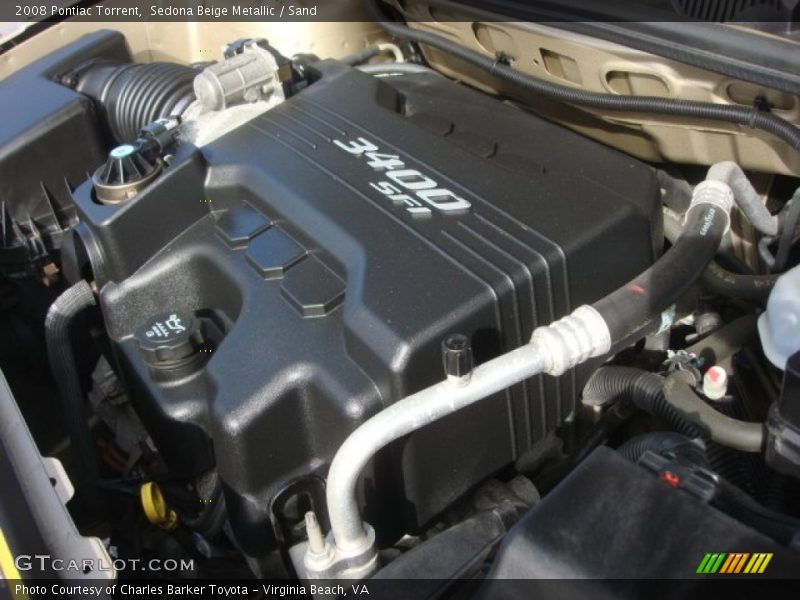 Sedona Beige Metallic / Sand 2008 Pontiac Torrent