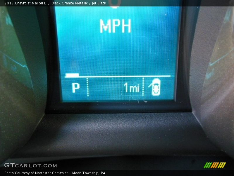 Black Granite Metallic / Jet Black 2013 Chevrolet Malibu LT