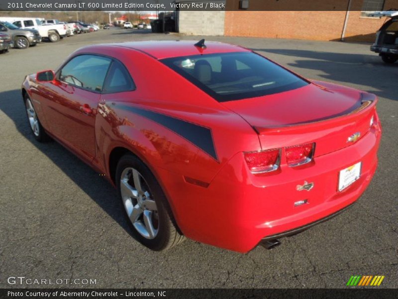 Victory Red / Black 2011 Chevrolet Camaro LT 600 Limited Edition Coupe