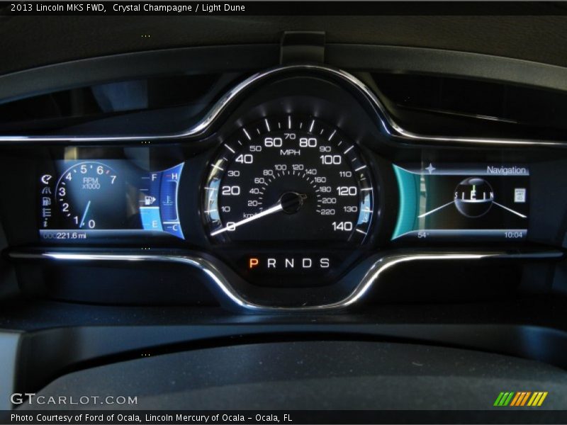 Crystal Champagne / Light Dune 2013 Lincoln MKS FWD