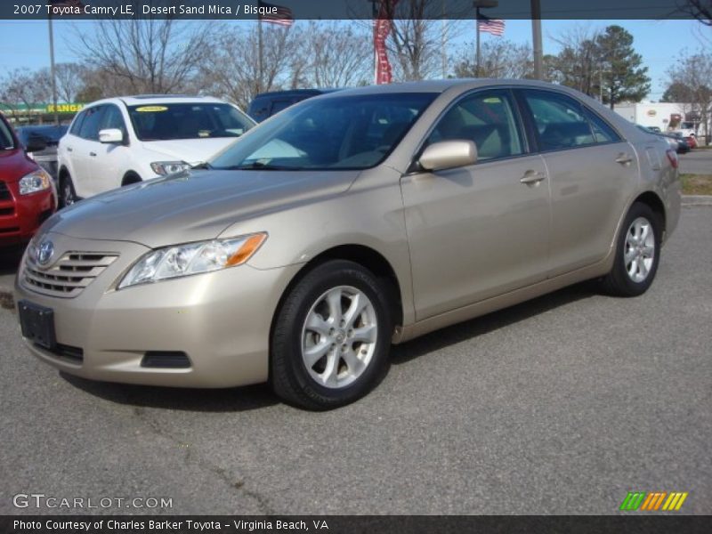 Desert Sand Mica / Bisque 2007 Toyota Camry LE