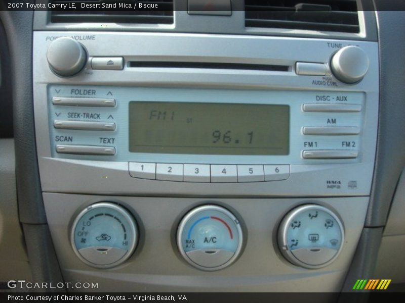 Desert Sand Mica / Bisque 2007 Toyota Camry LE