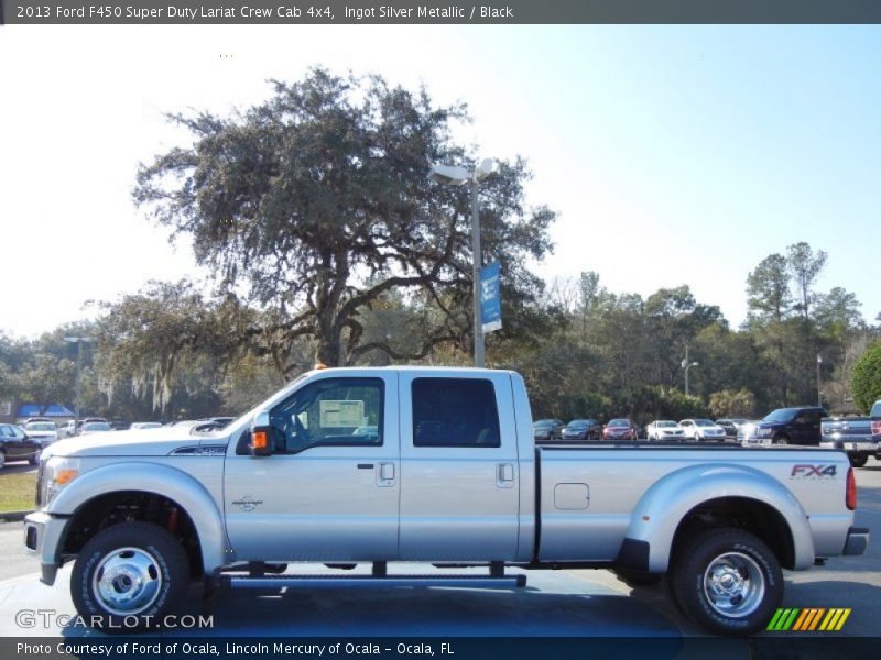  2013 F450 Super Duty Lariat Crew Cab 4x4 Ingot Silver Metallic