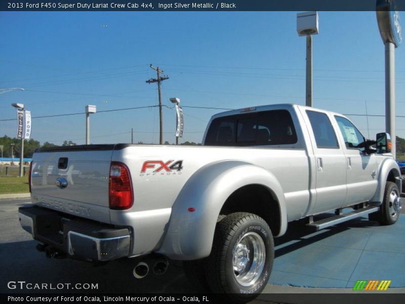  2013 F450 Super Duty Lariat Crew Cab 4x4 Ingot Silver Metallic