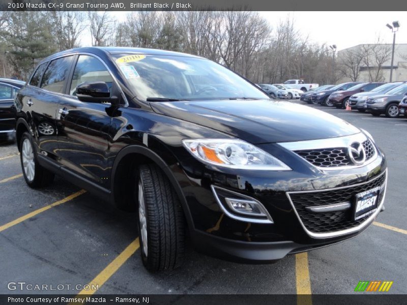 Brilliant Black / Black 2010 Mazda CX-9 Grand Touring AWD