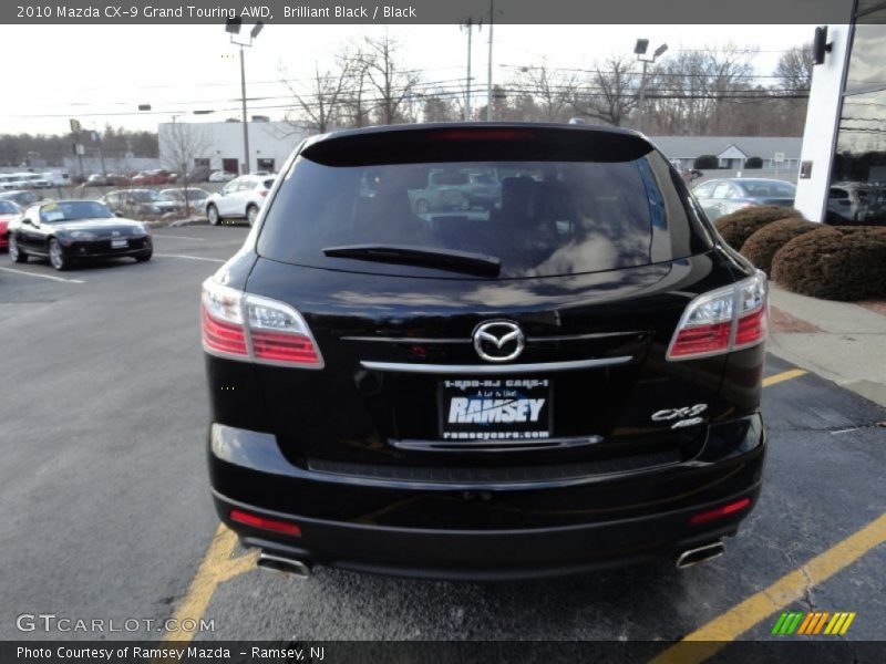 Brilliant Black / Black 2010 Mazda CX-9 Grand Touring AWD