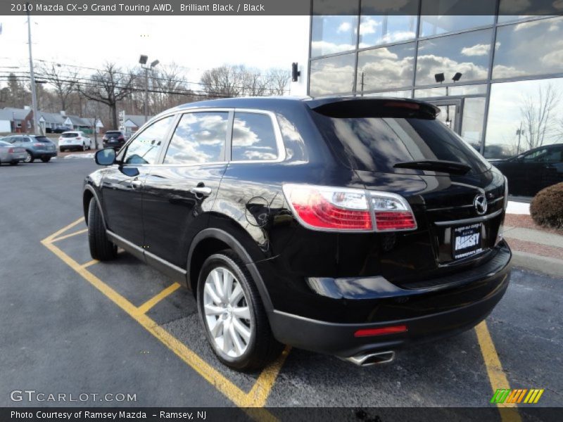 Brilliant Black / Black 2010 Mazda CX-9 Grand Touring AWD