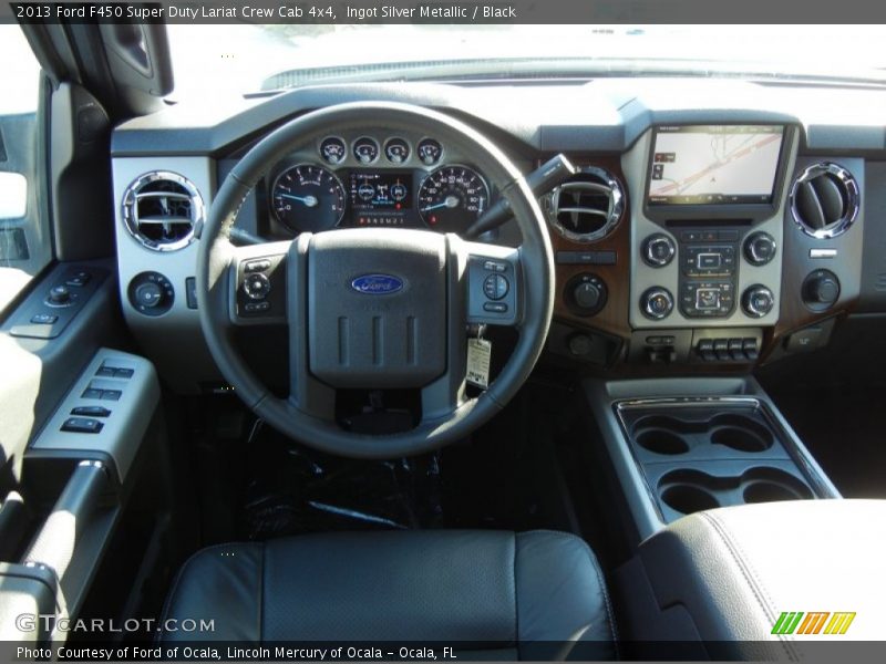 Dashboard of 2013 F450 Super Duty Lariat Crew Cab 4x4