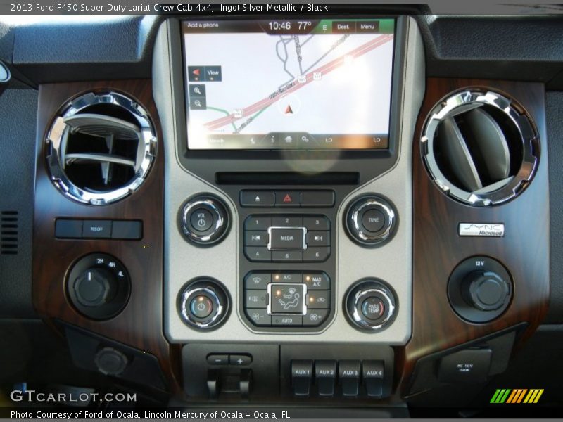 Navigation of 2013 F450 Super Duty Lariat Crew Cab 4x4