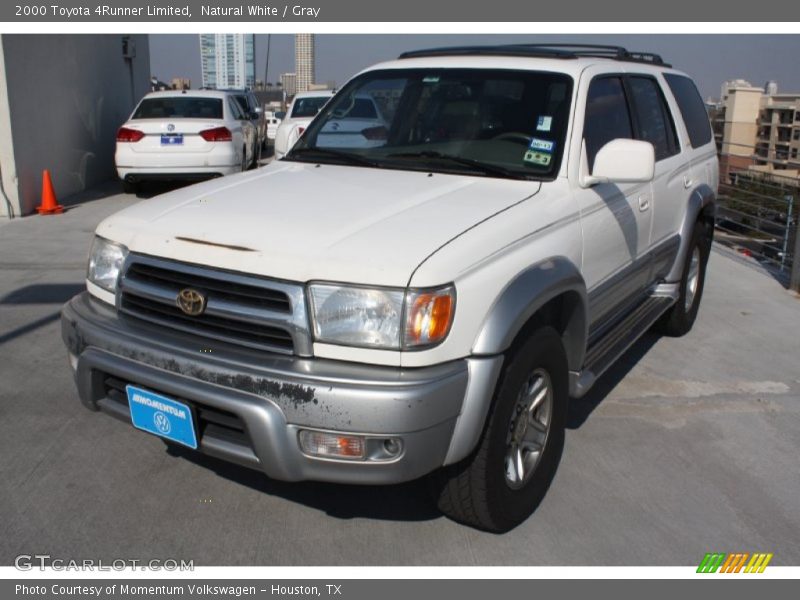 Natural White / Gray 2000 Toyota 4Runner Limited
