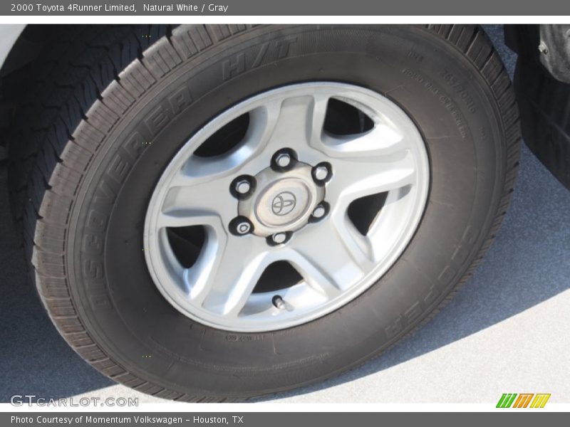 Natural White / Gray 2000 Toyota 4Runner Limited