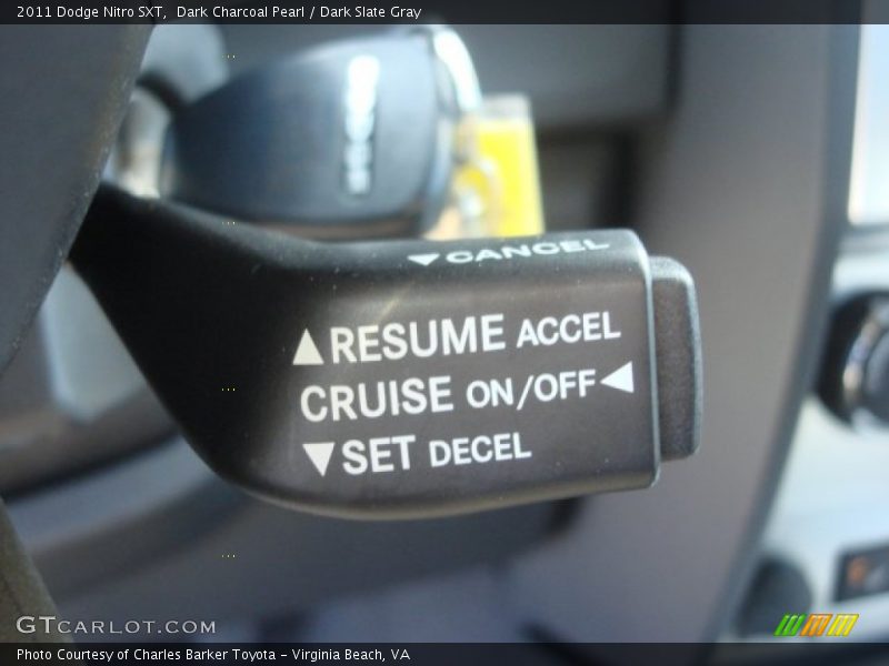 Dark Charcoal Pearl / Dark Slate Gray 2011 Dodge Nitro SXT