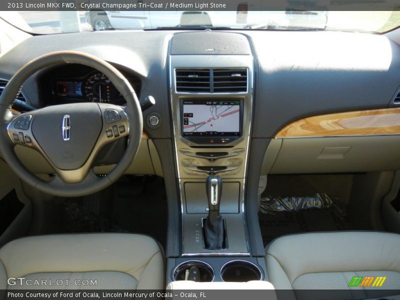 Crystal Champagne Tri-Coat / Medium Light Stone 2013 Lincoln MKX FWD