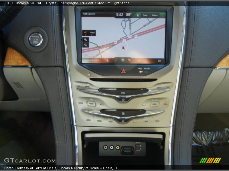 Crystal Champagne Tri-Coat / Medium Light Stone 2013 Lincoln MKX FWD