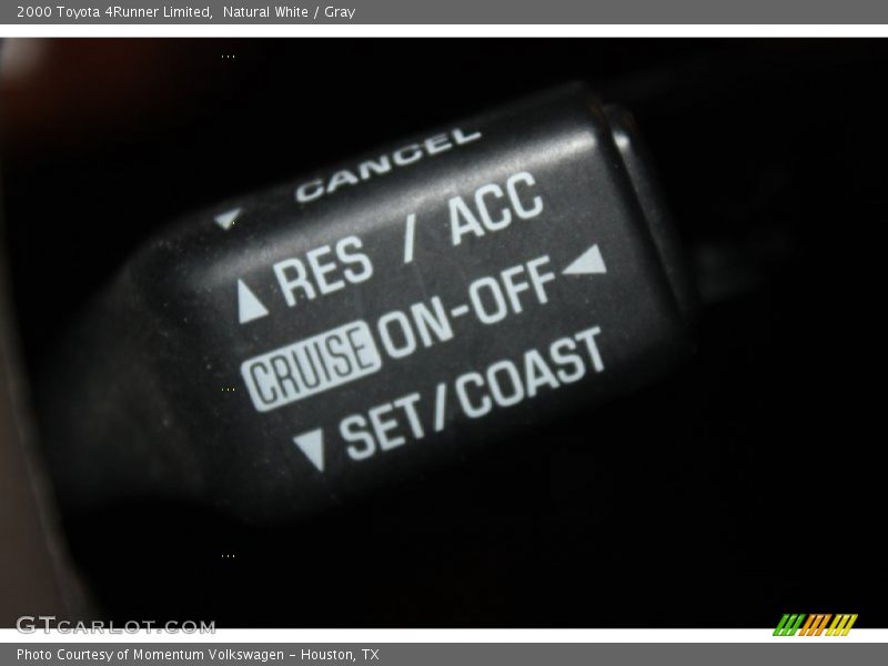 Natural White / Gray 2000 Toyota 4Runner Limited