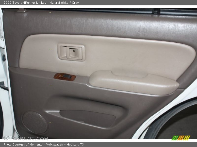 Natural White / Gray 2000 Toyota 4Runner Limited