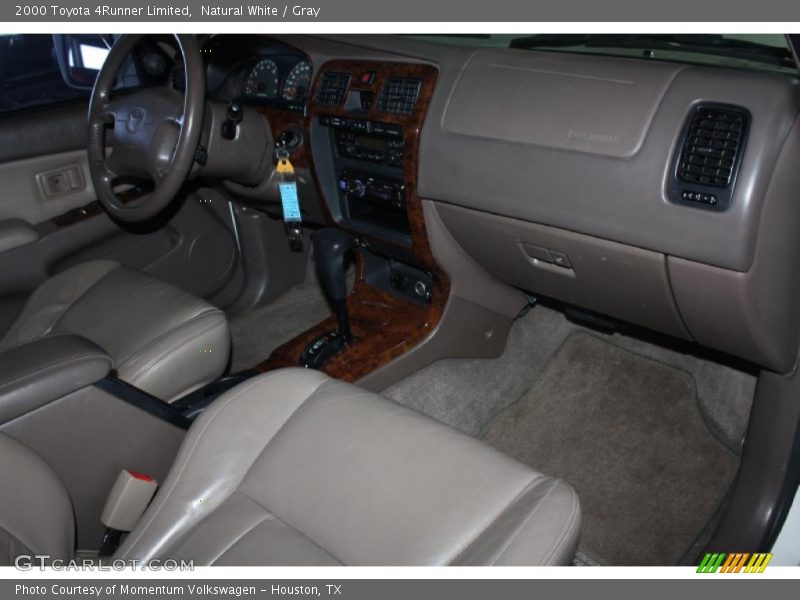 Natural White / Gray 2000 Toyota 4Runner Limited