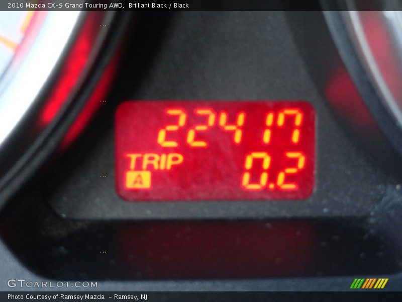 Brilliant Black / Black 2010 Mazda CX-9 Grand Touring AWD
