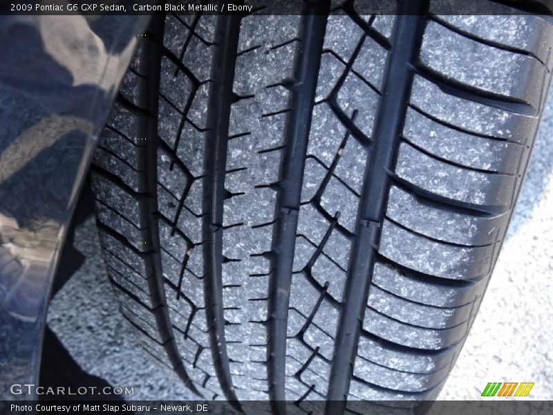 Carbon Black Metallic / Ebony 2009 Pontiac G6 GXP Sedan