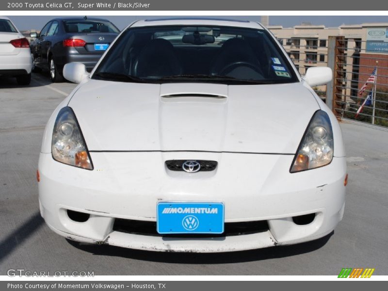 Super White / Black/Silver 2000 Toyota Celica GT