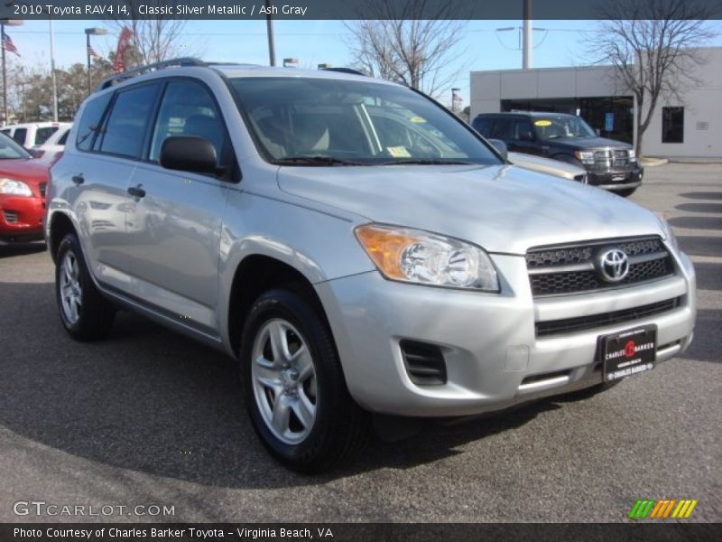 Classic Silver Metallic / Ash Gray 2010 Toyota RAV4 I4