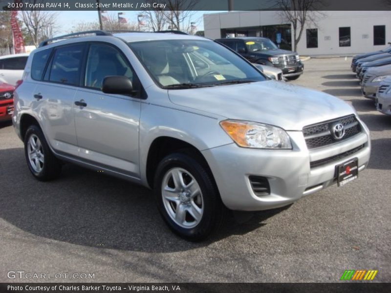 Classic Silver Metallic / Ash Gray 2010 Toyota RAV4 I4