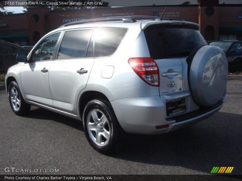 Classic Silver Metallic / Ash Gray 2010 Toyota RAV4 I4