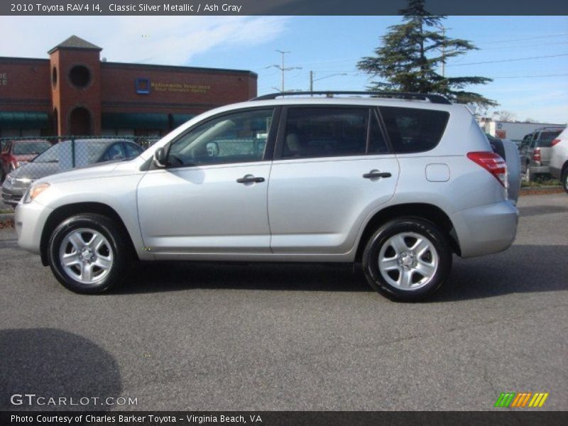 Classic Silver Metallic / Ash Gray 2010 Toyota RAV4 I4