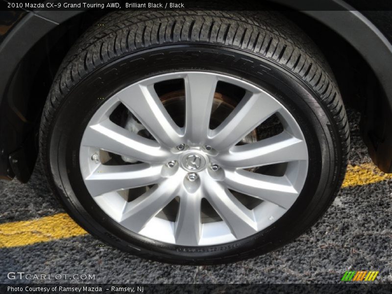 Brilliant Black / Black 2010 Mazda CX-9 Grand Touring AWD