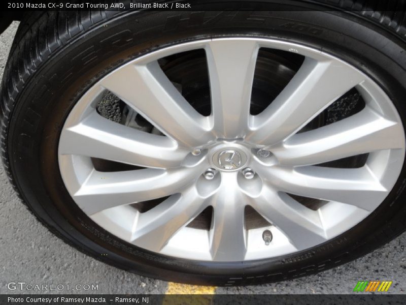 Brilliant Black / Black 2010 Mazda CX-9 Grand Touring AWD