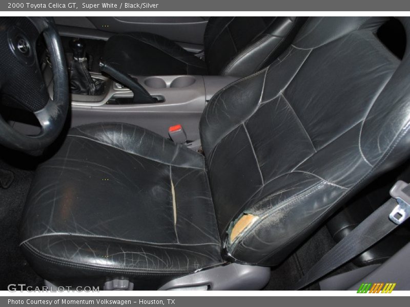 Super White / Black/Silver 2000 Toyota Celica GT