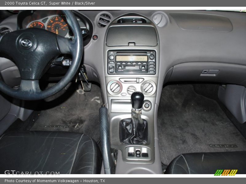 Super White / Black/Silver 2000 Toyota Celica GT