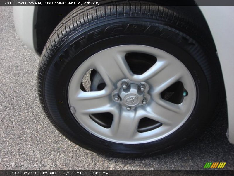 Classic Silver Metallic / Ash Gray 2010 Toyota RAV4 I4