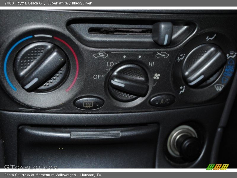 Super White / Black/Silver 2000 Toyota Celica GT