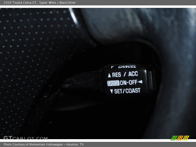 Super White / Black/Silver 2000 Toyota Celica GT