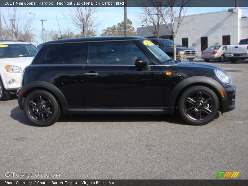 Midnight Black Metallic / Carbon Black 2011 Mini Cooper Hardtop