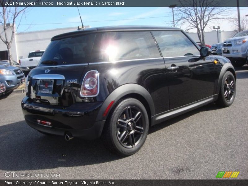 Midnight Black Metallic / Carbon Black 2011 Mini Cooper Hardtop