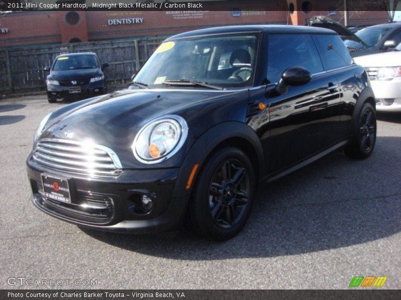 Midnight Black Metallic / Carbon Black 2011 Mini Cooper Hardtop