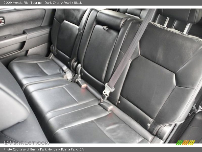 Dark Cherry Pearl / Black 2009 Honda Pilot Touring