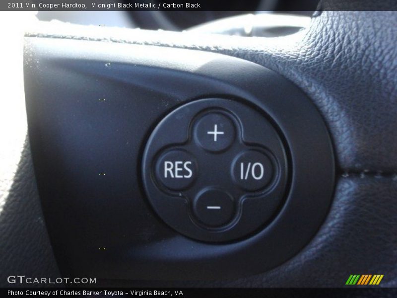 Midnight Black Metallic / Carbon Black 2011 Mini Cooper Hardtop