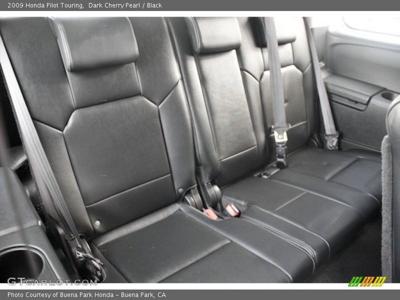 Dark Cherry Pearl / Black 2009 Honda Pilot Touring