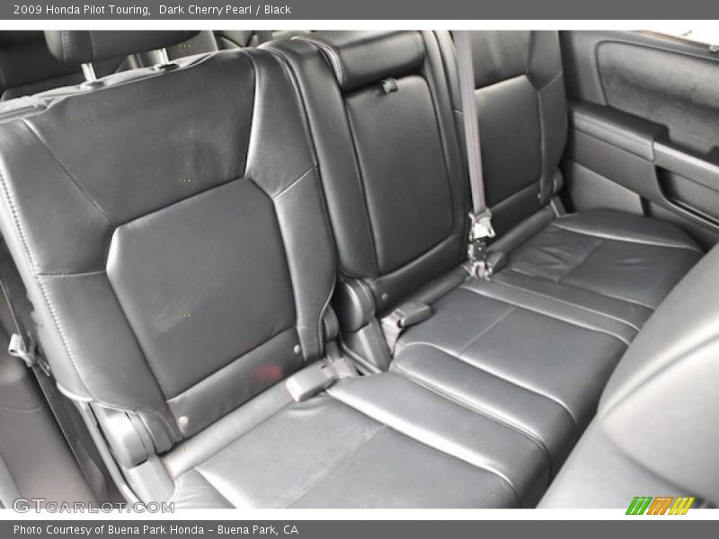 Dark Cherry Pearl / Black 2009 Honda Pilot Touring