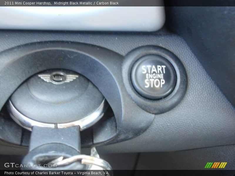 Midnight Black Metallic / Carbon Black 2011 Mini Cooper Hardtop