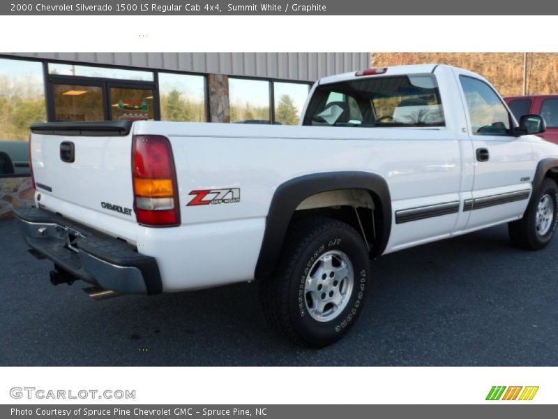 Summit White / Graphite 2000 Chevrolet Silverado 1500 LS Regular Cab 4x4
