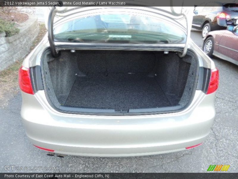 White Gold Metallic / Latte Macchiato 2012 Volkswagen Jetta S Sedan