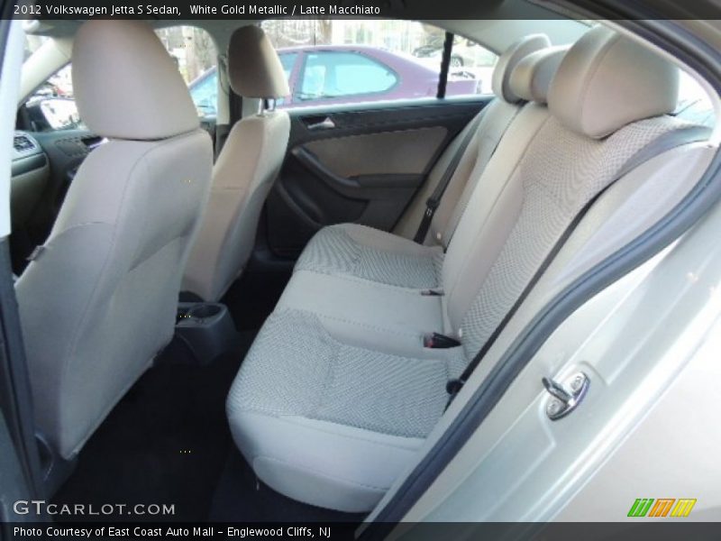 White Gold Metallic / Latte Macchiato 2012 Volkswagen Jetta S Sedan