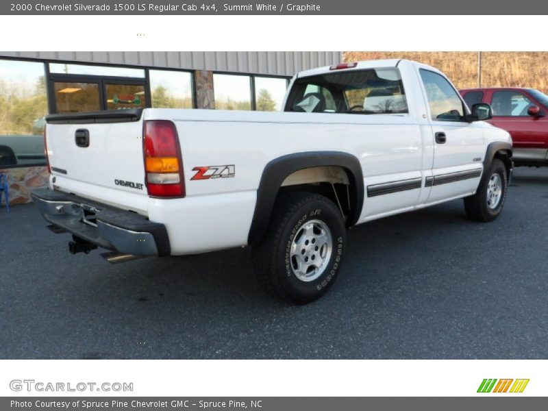 Summit White / Graphite 2000 Chevrolet Silverado 1500 LS Regular Cab 4x4